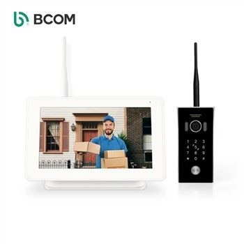 Trådløst videointercomsystem med døråpning